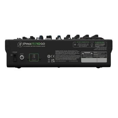 Mackie ProFX10 GO 10-Channel Battery Powered Analogue Studio Mixer image 3