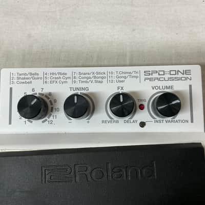 Roland SPD::One Percussion Digital Percussion Pad 2010s - White image 3