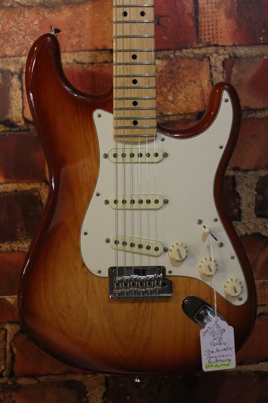 2017 Fender American Professional Stratocaster – Maple Fretboard, Sienna Sunburst image 1