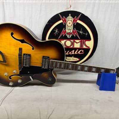 DeArmond X-155 x155 Hollowbody Guitar with Case image 1