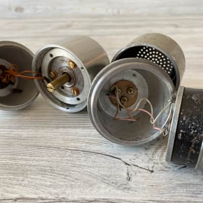 1959 X2 Siemens SM8F Vintage Electro Dynamic Microphones Please Read The Description image 11