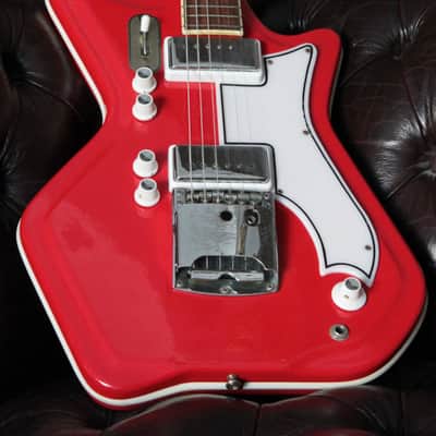 Supro JB hutto res-o-glass 1966 - Red image 10