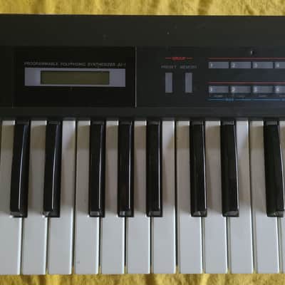 Roland Alpha Juno-1 49-Key Programmable Polyphonic Synthesizer 1985 - 1988 - Black image 3