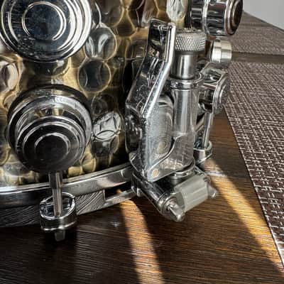 6.5”x14” Custom Hammered Phosphor Bronze Snare Drum with DW hardware image 3