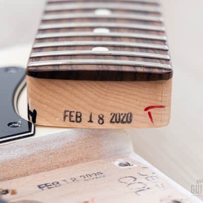 2020 Fender American Professional Jazzmaster Olympic White, Mastery + Lollar w/ Case, Hangtags image 17