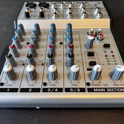 Behringer Eurorack UB802 8-Input 2-Bus Mixer 2000s - Silver image 2