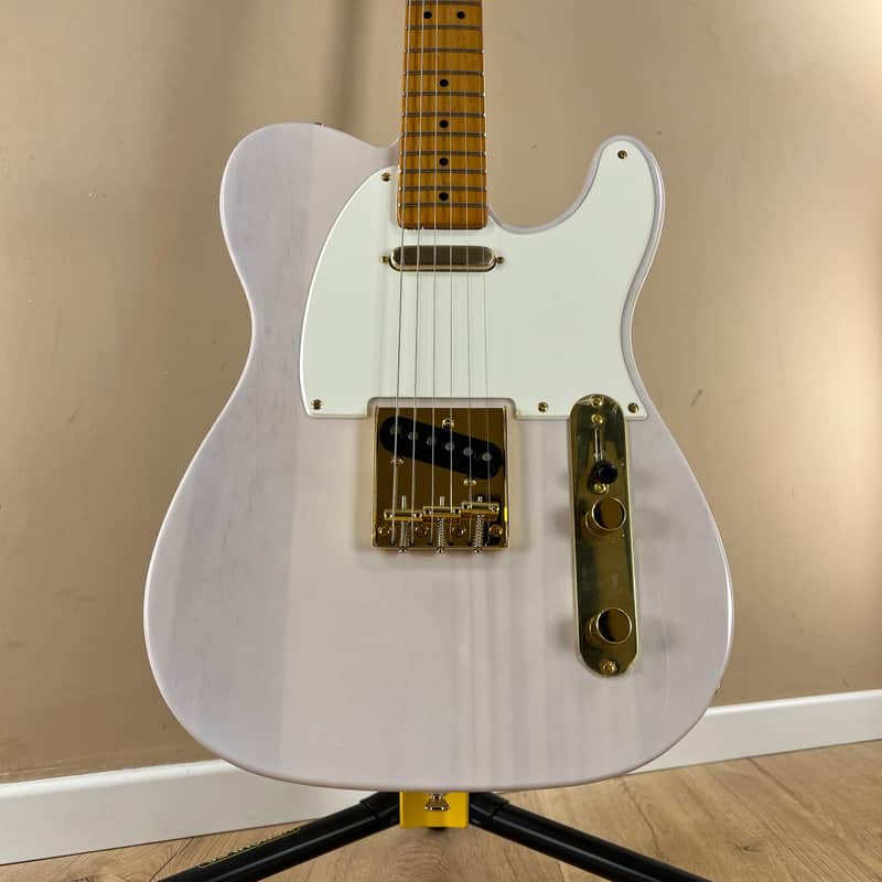 Squier Classic Vibe '50s Telecaster, White Blonde with Gold Hardware image 1