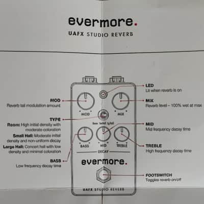 UAFX Evermore Studio Reverb image 9