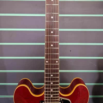 Navigator By ESP SA-120 Cherry circa.1980’s Semi-Hollow Electric Guitar image 6
