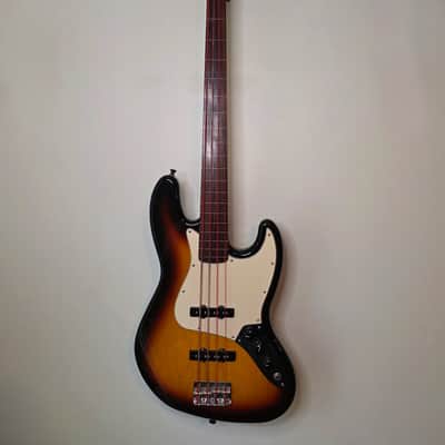 Fender Standard Jazz Bass Fretless 2005 - Brown Sunburst image 1