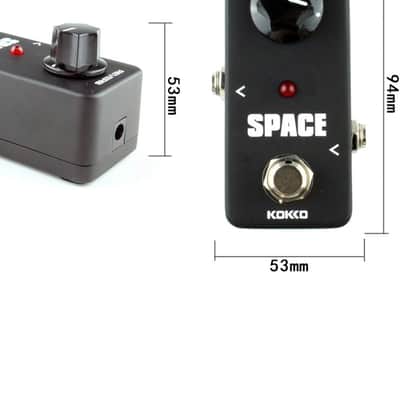 Kokko FRB2 Space Reverb Mini Pedal for Guitar and Bass 2023 - Back image 3