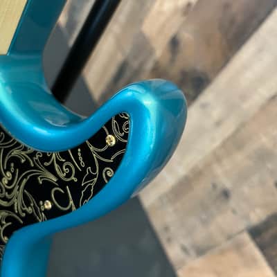 Fender 2017 Mod Shop Stratocaster Aqua Marine Metallic with Fender hardshell Case image 23