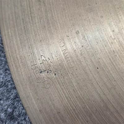 Used Vintage Zildjian A Hi Hat Cymbals 13" 596/978 grams - Good image 4