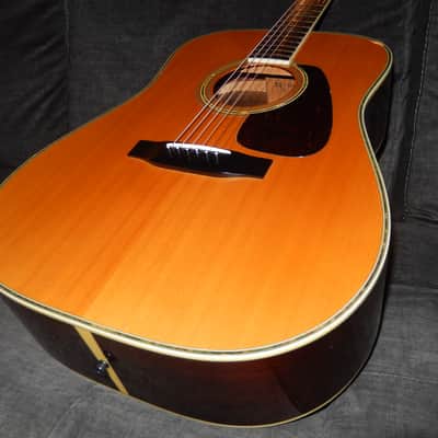 MADE IN 1978 MORRIS TF60 - ABSOLUTELY TERRIFIC MARTIN D45 STYLE ACOUSTIC GUITAR image 11