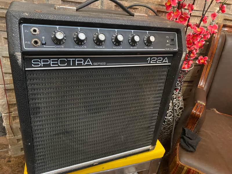 Dean Markley Spectra 122A 1980s - Black JMF made in USA 1x12 60 watts image 1