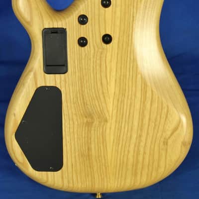 Fernandes Japan APB-4 Ash Active Electric Bass Guitar w/ Maple Fingerboard 1990's Natural Oil image 7
