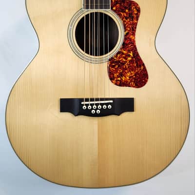 Guild BT-258E Deluxe Baritone 8 String Acoustic Electric Guitar, Natural 2026 image 1