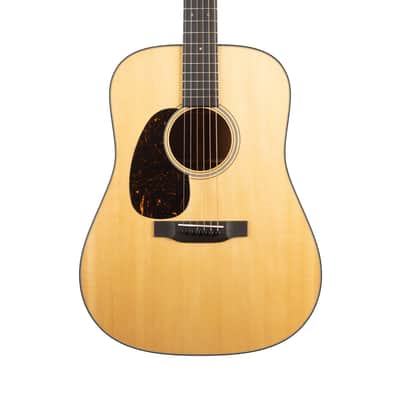 Used Martin D-18 Acoustic Guitar Left Handed - Natural image 1