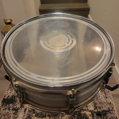 LUDWIG,1979,Grey Textured Painted,Acrolite Snare Drum - 5" X 14" image 8
