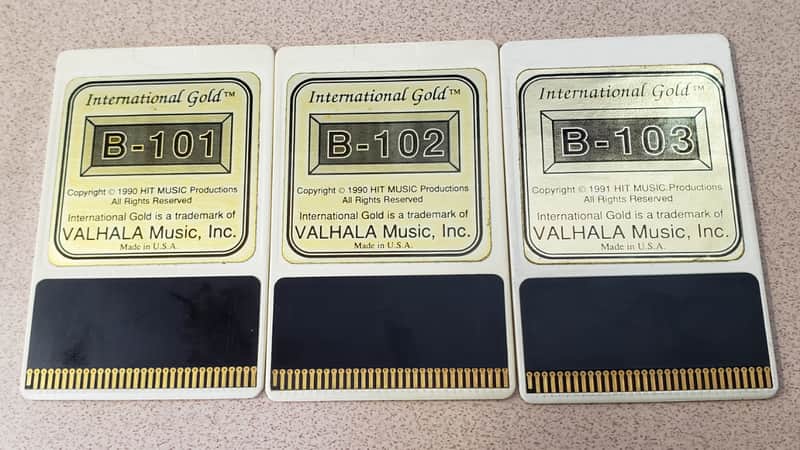 VALHALA Music International Gold Rom Card for Roland D-50 & D-550 image 1