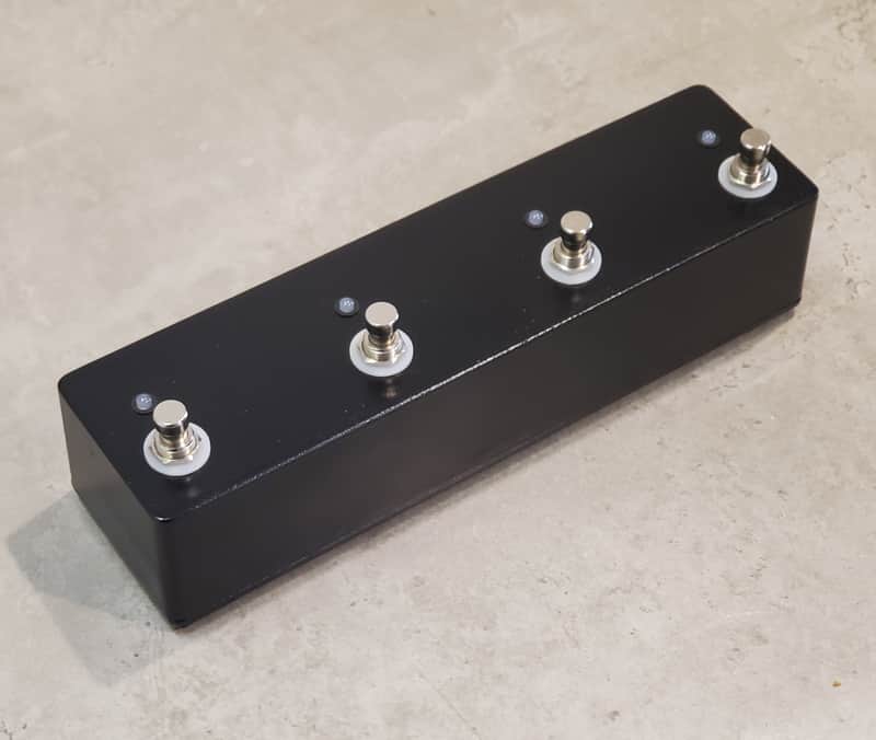 Custom 4-Button Footswitch for Wizard Amps (no cables) image 1