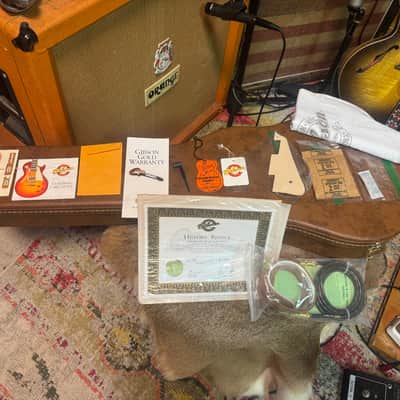 2001 Gibson Historic Reissue LP R9 COA Custom Shop AAAAA Monster Top image 8