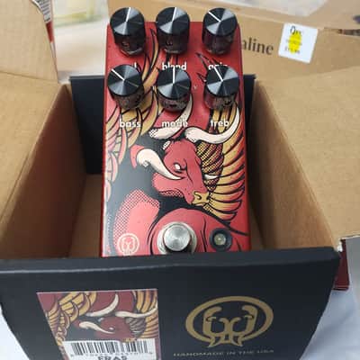 Walrus Audio Eras Five-State Distortion 2021 - Present - Red image 2