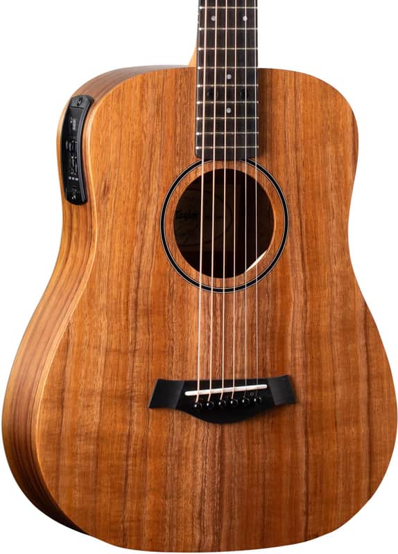 Taylor Baby BTe-Koa Acoustic-electric Guitar - Natural image 1