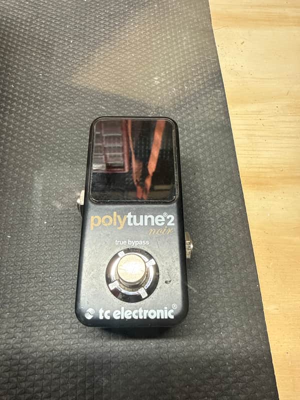 TC Electronic PolyTune 2 Noir Tuning Pedal 2010s - Black image 1