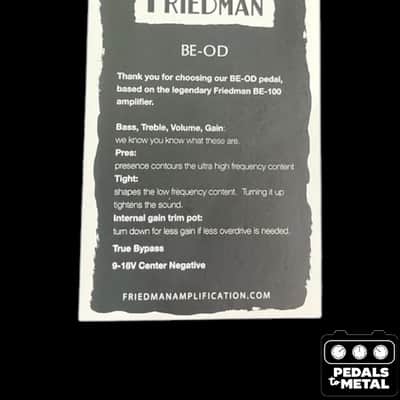 Friedman BE-OD Overdrive 2010s - Black/Yellow - X19000 image 6