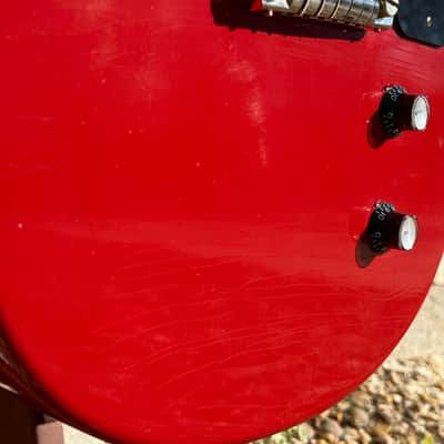 Gibson Custom Shop '57 Les Paul Junior VOS Cardinal Red Made 2 Measure image 7