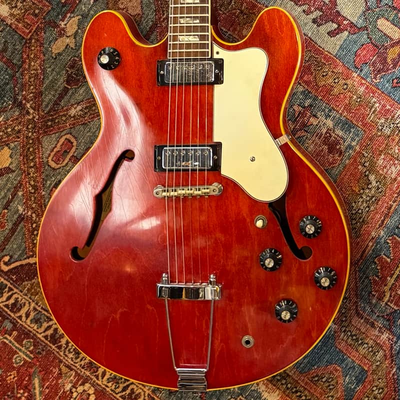1967 Epiphone Riviera Cherry image 1
