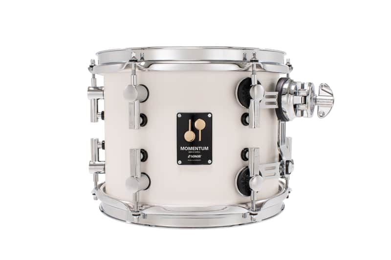 SONOR Momentum Birch Series 10x7.75" Satin Pure White Matte Lacquer Rack Tom Drum | Worldwide Ship | NEW | Authorized Dealer Bild 1