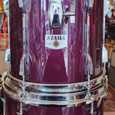 Tama Japan Rockstar-DX Drum Kit Mystic Purple w/ Floor Tom Legs & Rack Toms Mount image 2