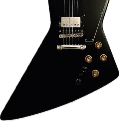Gibson Explorer Custom Shop Guitar Roland GR-300 Synthesizer Ready 1985 Gloss Black Very Rare image 3