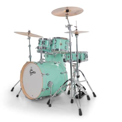 Gretsch Catalina Maple Drum Kit Shell Pack, Seafoam Green CM2-E605-SFG image 2