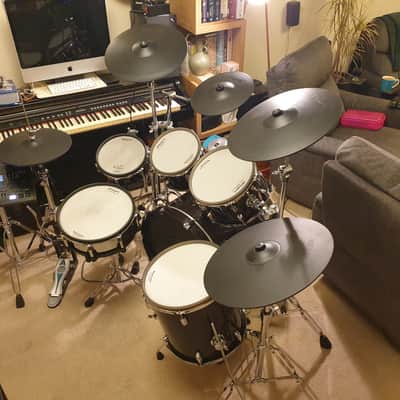 Roland VAD706 Acoustic Design Series Electronic V-Drum Kit 2021 - Present - Gloss Ebony image 5