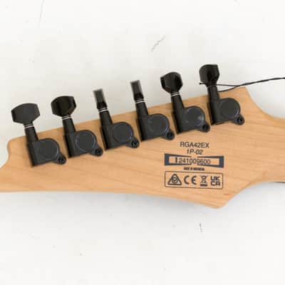 Ibanez RGA42EX BAM Black Aurora Burst Matte Guitar B-Stock image 7