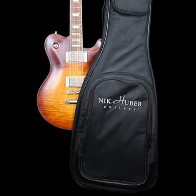 Nik Huber Dolphin 59 with Kloppmann 59 Humbucker set from 2024 in Tabacco Sunburst with original Bag image 10