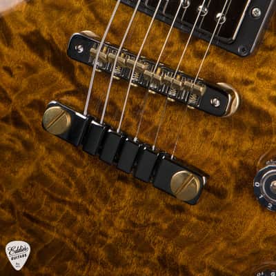 PRS Eddie's Guitars Wood Library McCarty 594 Singlecut Swamp Ash/Figured Maple Neck - Black Gold Burst image 13