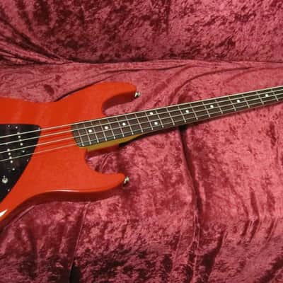 Fender JP-90 1990 Red Bass image 4