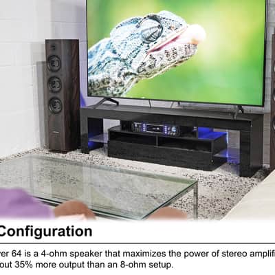Rockville Home Stereo Bluetooth Amplifier Receiver+(2) Dark Wood Tower Speakers image 9