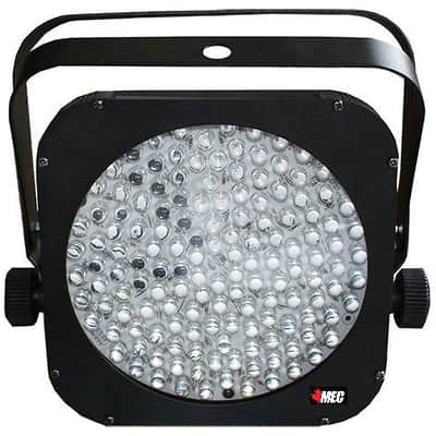 MEC XF-144 LED Slim Flat RGB Par 64 Can Puck Style DMX DJ light 144 x 10mm image 1