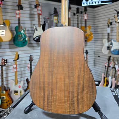 Martin D-X1EL Left-Handed Koa Acoustic-electric Guitar - Figured Koa w/Gig Bag & PLEK*D #579 image 10