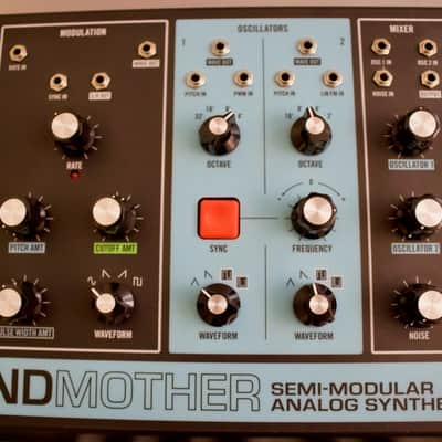 Moog Grandmother 32-Key Semi-Modular Analog Synthesizer 2018 - Present - Black / Multi-Colored Panel image 5