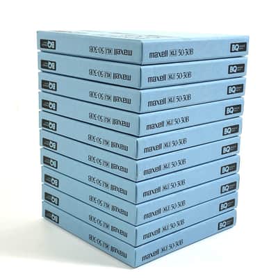 Maxell XLI 50-30B BQ Open Reel Tape Black Lot of 10 #2 TGHM image 6