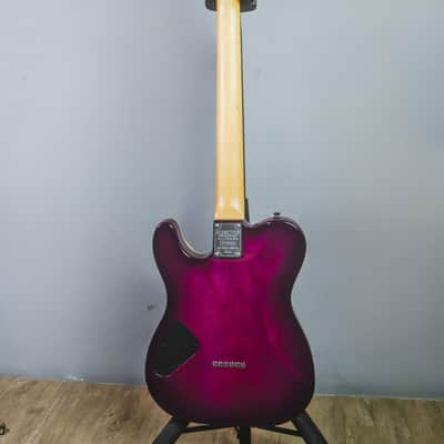 2017 Schecter USA Custom Shop PT Custom Electric Plum Quilted Maple Top image 3