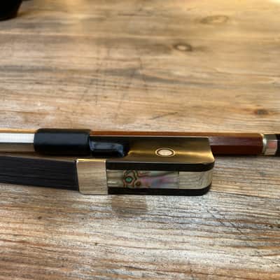 Double Bass French Bow - H Cirillo - Pernambuco- Just Had Full Recommission image 16