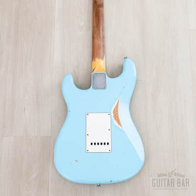 2025 Nash S-67 S-Style Electric Guitar Sonic Blue Medium Aged w/ Lollar, Case & Tags image 3