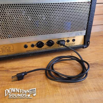 1980s Made in UK Marshall JCM 800 Lead Series Model 2210 100-Watt Master Volume Head with Reverb with Two-Button Footswitch, Switchable Ohms/Voltage image 9
